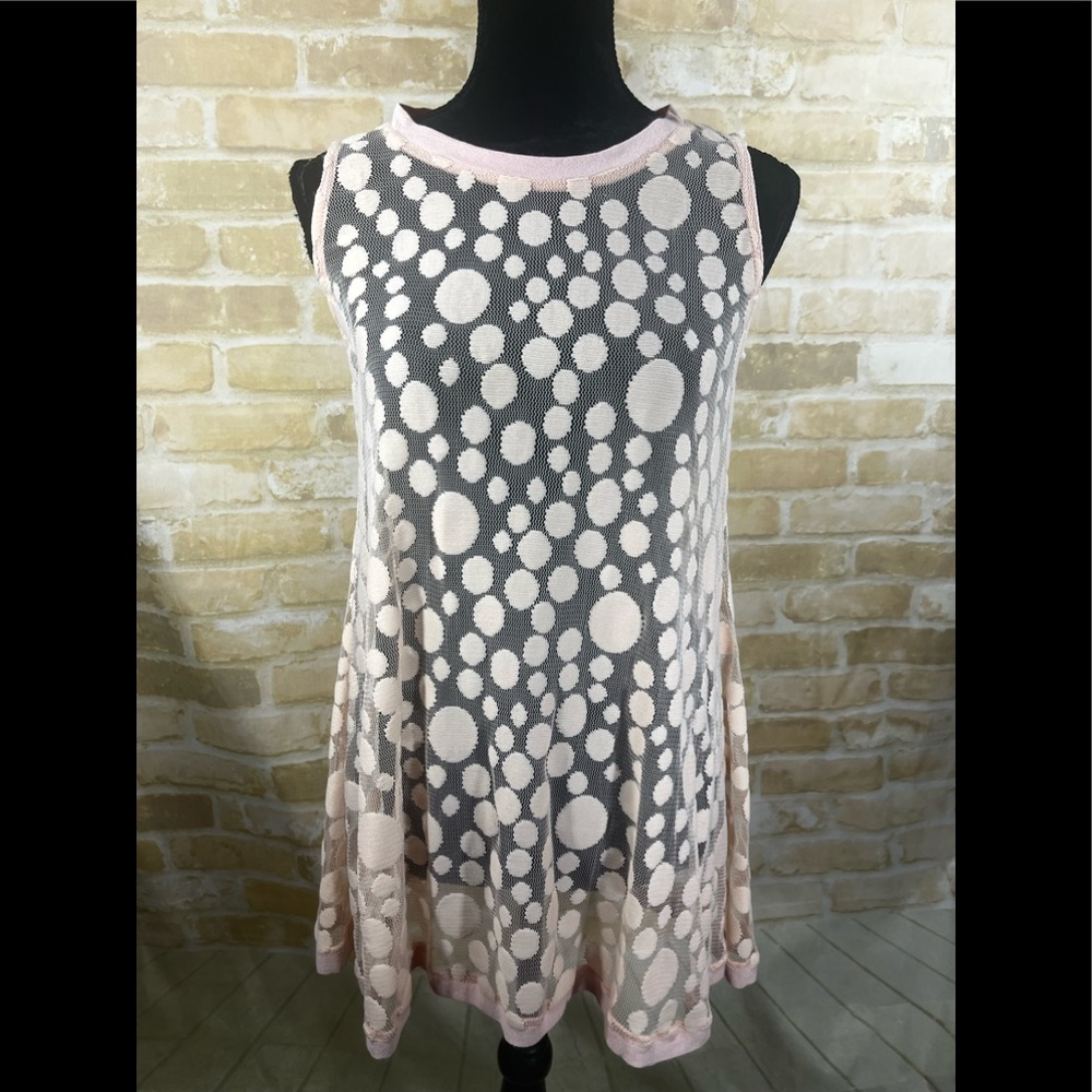🆕Maggy Rose Pink Dot Tank Size L